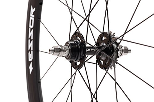 Essor Usa Carbon Clincher Track Wheel Set, Front + Rear, 50Mm Neo Rush #TOP4