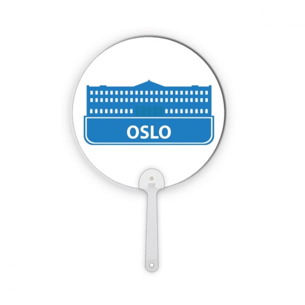 Oslo Norvège ornement bleu de prestige fait main pour amateurs d'art scandinave