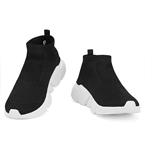 Image of Casbeam Men's Running Knit Comfortable Lightweight Breathable Casual Sports Shoes Fashion Sneakers Slip-On Walking Shoes