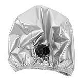 HONITANO Wärmehaube für Haarpflege mit Schlauchadapter Wiederverwendbare Duschhaube für Öl und Maskenbehandlungen Professionelle Haarkappe für Friseursalon und Intensive Haarkuren