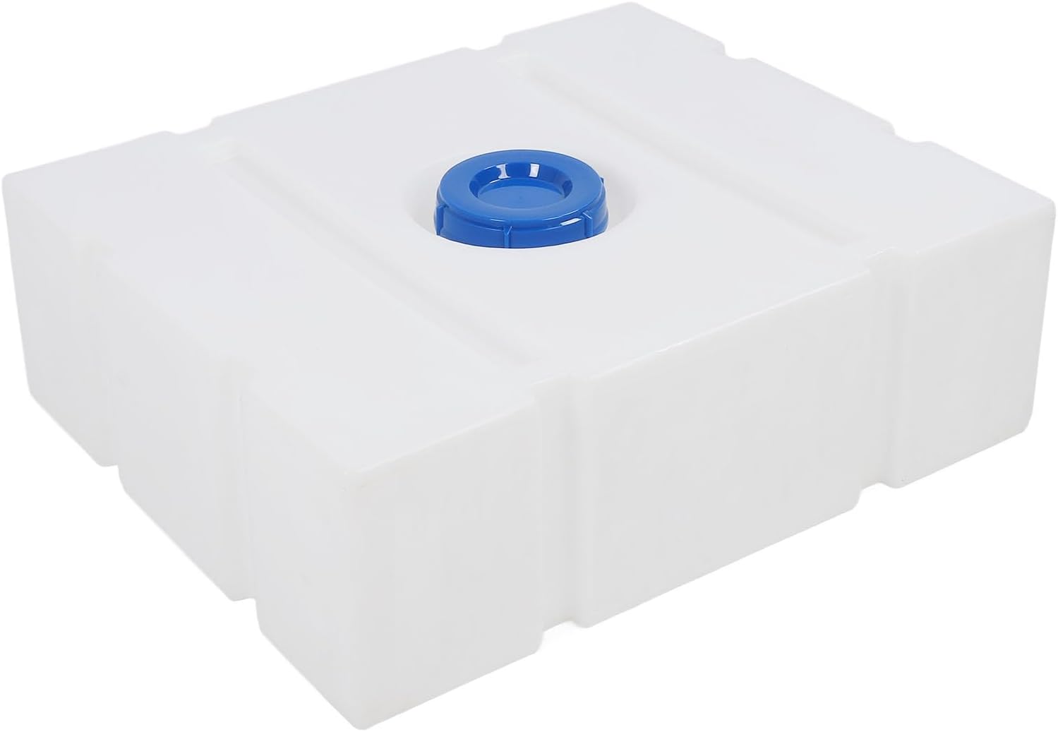 33 Gallon RV Water Holding Tank, Leakproof Food Grade LLDPE Water Storage Container Tank with 130mm Inlet, for Trailers, Boats, Yachts, 31.30 x 25.79 x 10.04in