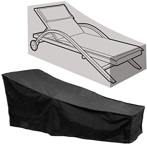 Housse pour chaise longue 208x76x79cm en Oxford 210D étanche