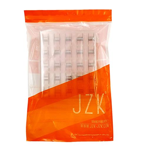 Miniatura 7 de Jzk 25 X Canillas Vacías Carrete Bobina Metal Para Máquina De Coser Con Caja Para Máquina Coser Doméstica Estándar Brother Singer Bernina Elna Babylock Kenmore Juki