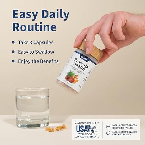 Snap Supplements Prostate Health + Kidney Health Supplement Bundle for Men