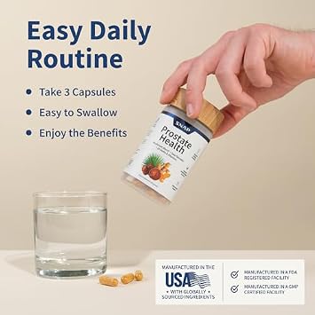 Snap Supplements Prostate Health + Kidney Health Supplement Bundle for Men