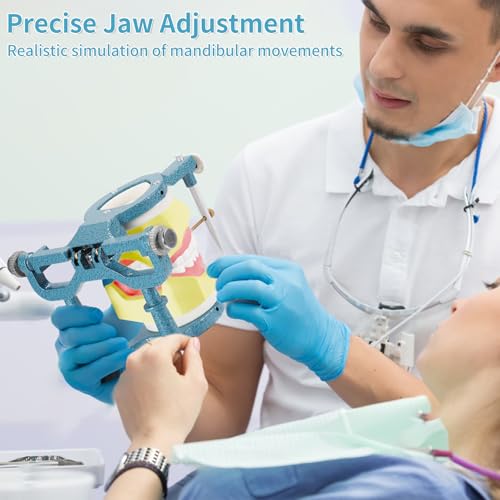 image for Annhua Dental Articulator Magnetic Dentist Articulator Denture with 6 