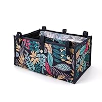 Dongawin Rollator-Tasche unter dem Sitz für Rollator, Rollator-Tasche, Organizer-Tasche, Aufbewahrung für Spaziergänger für Senoirs, Gehhilfe., Ahornblatt, S, Tragetasche