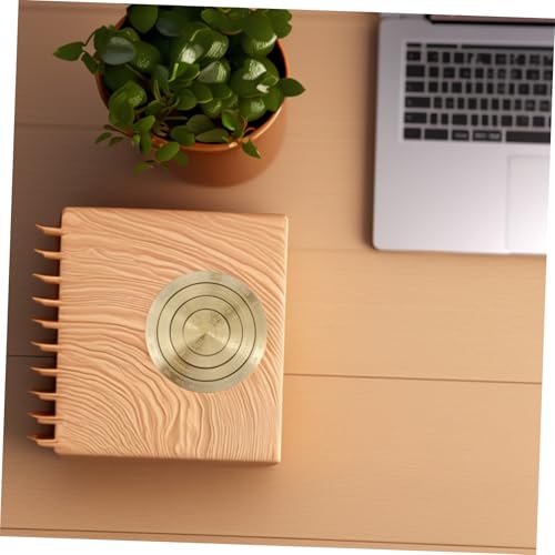 Brújula Feng Shui Bagua Mini Portátil de Latón miniatura 6