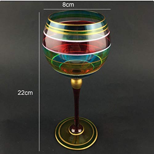 Vaso de vino de cristal refinado CXK para servicio de hotel 7