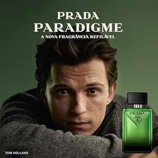 Prada Paradigme Eau De Parfum Refillable Spray for Men, 1.6 Ounce