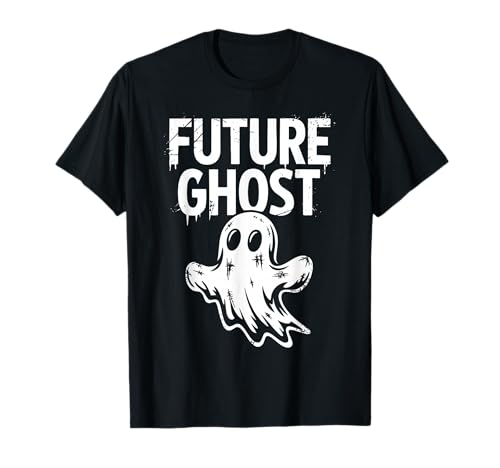 Future Ghost Shirt Funny Men Women Kids Halloween Costume T-Shirt