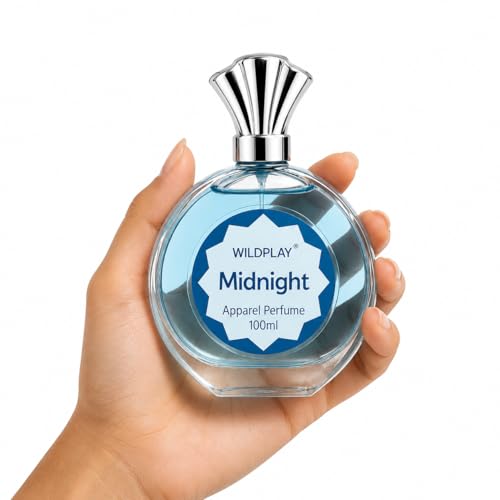 Image of Wildplay Midnight 100ml Perfume for Men & Women - Mysterious, Bold & Elegant Unisex Fragrance with Deep Floral and Woody Notes, Long-Lasting Scent, Perfect for Evening and Special Occasions