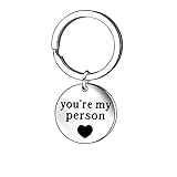Couples Jewelry Accessories Silver Key Chains Rings Keychain for Husband Wife Boyfriend Girlfriend (3)