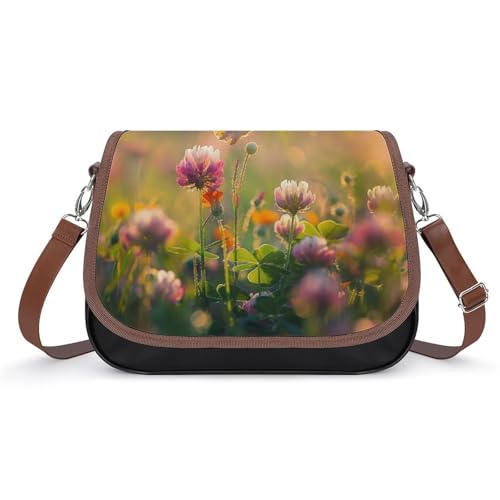 Sac à bandoulière fleurs sauvages pour vos sorties citadines