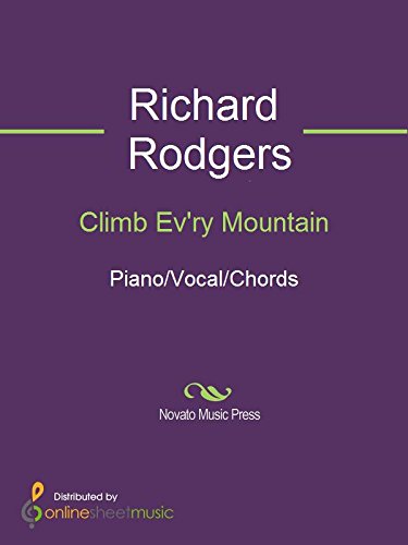 Climb Ev Ry Mountain English Edition Ebook Margery Mckay Patricia Neway Richard Rodgers Tony Bennett Amazon Es Tienda Kindle