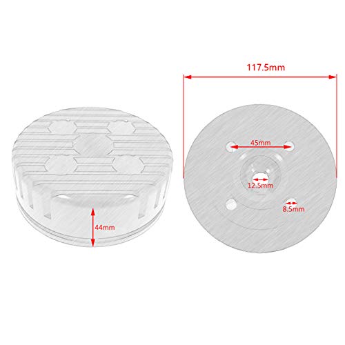 Jrl Cnc Cylinder Head For Racing 66Cc/80Cc Engine (Blue) #TOP2