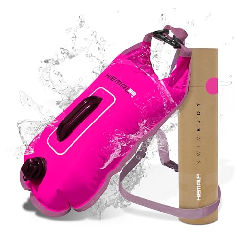 Swim Buoy with Dry Bag for Open Water Safety