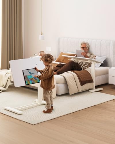 FLEXISPOT H7 PRO 90° Tiltable Mobile Overbed Table with, photo 2 of 4