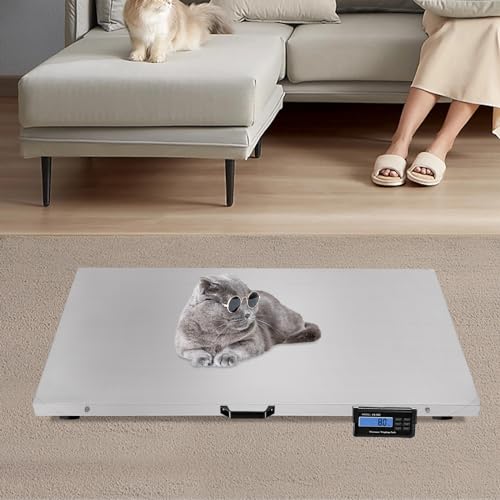 Báscula Digital Ganadera 1100 lb Plataforma Acero Inox miniatura 6