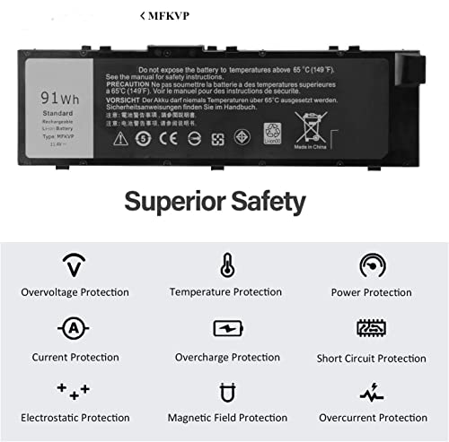 Batterie portable Dell Precision M7510 M7710 résout les coupures - 5