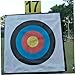 Archery Target Paper, 20PCS 24Inch/16Inch 10 Ring Shooting Targets Paper, Hunting & Shooting Practice Clear Painting Archery Targets for Backyard Accessories Bow