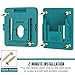Crivnhar 20 Packs Tool Holder and Battery Mount Holder for Makita 18V, 10 Pack Battery Mounts Rack Fit for 18V Batteries, 10 Pack Drill Tool Hangers Storage Organizer(w/60 Screws)
