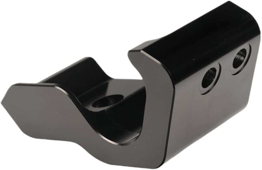 CNC Right Front Fork Guard Compatible with XC XCF XCW XCFW SX SXF EXC EXCF TC TX TE TEi FC FX FE Off Road Motorcycle(Black)