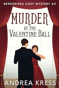 Paperback Murder at the Valentine Ball: Berkshires Cozy Mystery Book