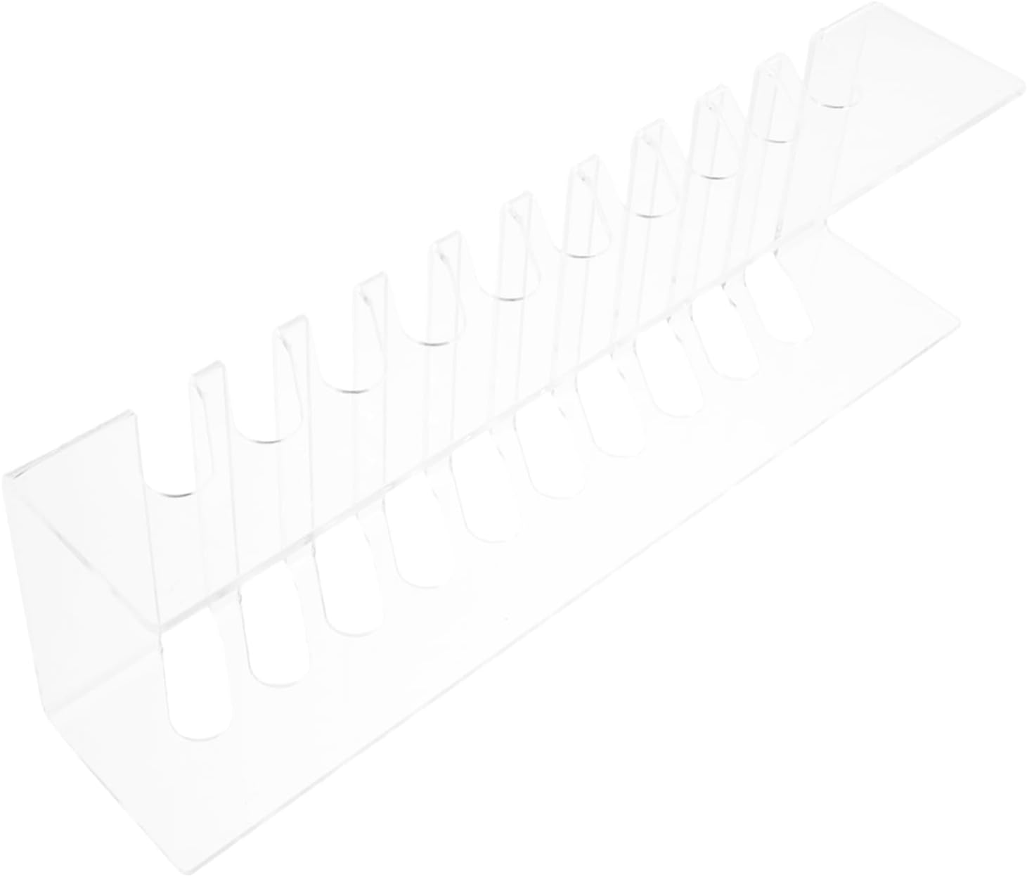 10grid Mobile Phone Management Acrylic Stand for Desk Phone Organizer Charging and Display Function Modern