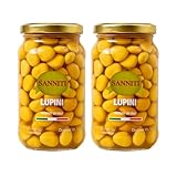 Sanniti Italian Lupini Beans Jar, 18.7 oz (Pack of 2)
