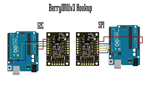 BerryIMUv3-10DOF - an Accelerometer, Gyroscope, Magnetometer and Barometric/Altitude Sensor - Thumbnail 7
