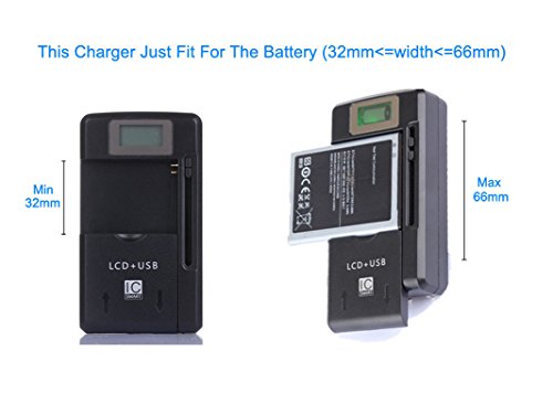 LCD Battery Charger for Fujifilm FinePix XP55 XP50 XP60 NP-45A XP 10 T550