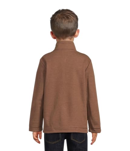 Johnston & Murphy Boys' Reversible Solid Quarter Zip (Big Kid)2