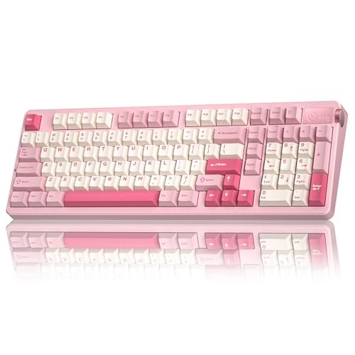LEOBOG A98 Wireless Mechanical Keyboard, Tri-Mode...