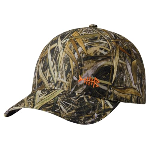 Image of BASSDASH Camo Fishing Hunting Hat Unisex Adjustable Baseball Cap