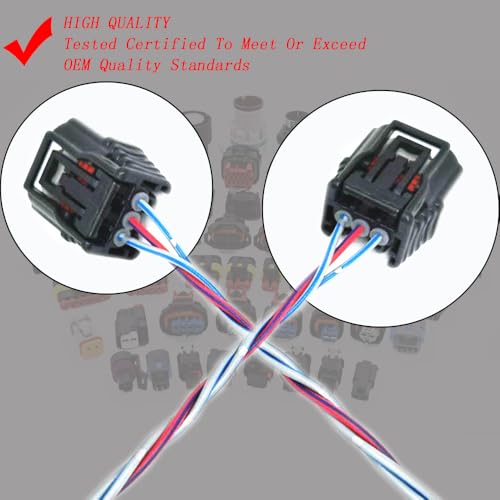 MAP Sensor for Honda Accord Civic Acura ILX MDX RDX 37830-RNA-A01 079800-7590 (MAP Sensor Connector Plug Harness) by IXGKHC - Image 7