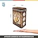 Nostalgic-Art Retro coffee tin box, 44 oz, Coffee House – Gift idea for coffee fans, metal clip top can, vintage design