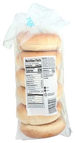 365 By Whole Foods Market, Bagels Plain 6 Count, 18 Ounce #TOP1