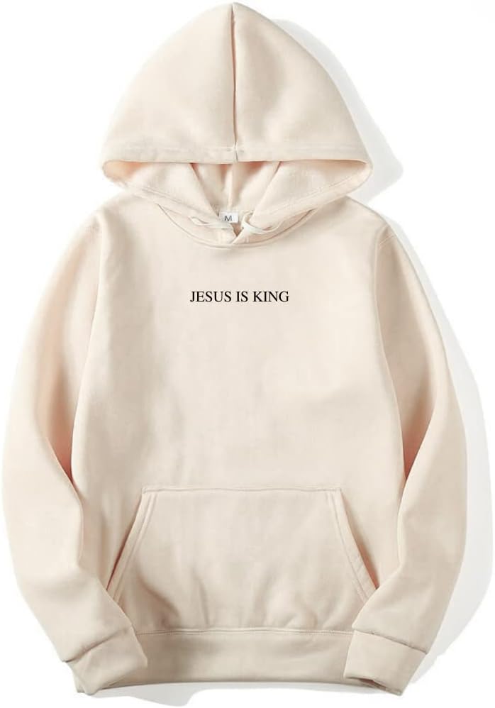 JESUS IS KING Hoodie | Christian Faith Unisex Jesus Sweater