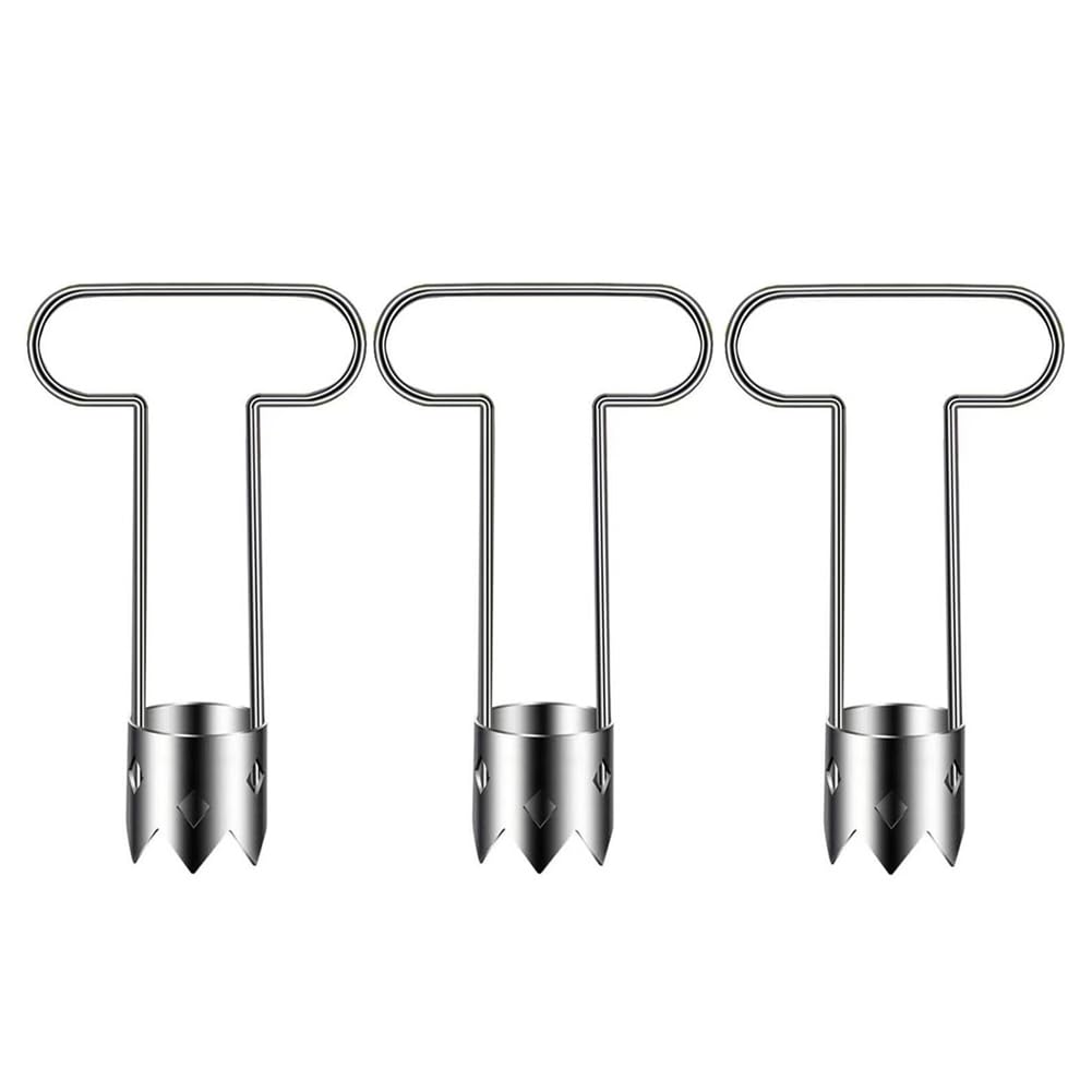 CTRLZS 3PCS Pepper Corer Multifunctional Fruit and Vegetable Core Remover Kitchen Gadgets for Vegetable