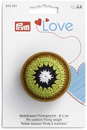 Prym Pin Cushion, Green, Red, One Size
