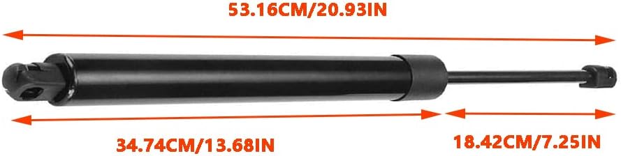 Tailgate Rear Trunk Lift Supports Shock Struts, Compatible with Honda Pilot 2009-2015, Rear Trunk Lift Supports Struts