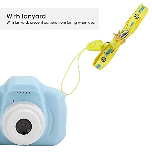Câmera infantil, 1080p 180 mAh de silicone criativo digital infantil com tela de 2