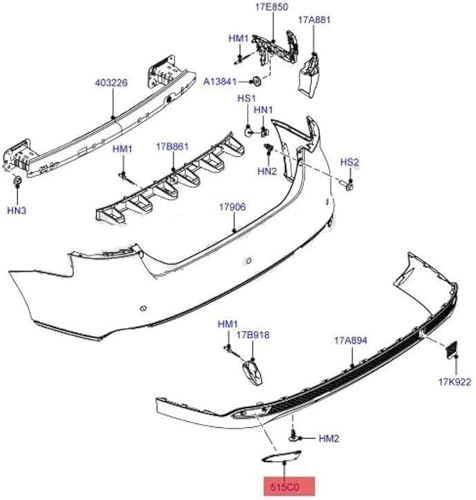 Feux de freinage Ford Focus 2012-2015 réparez réflecteur cassé