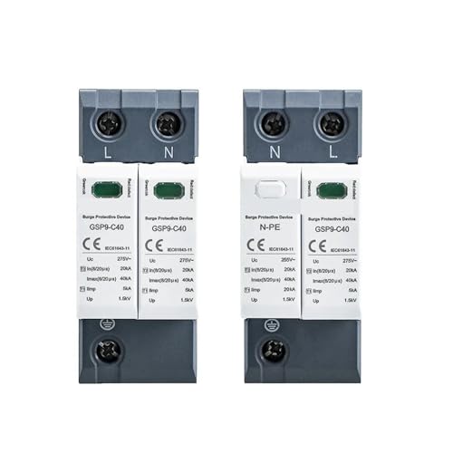 Evite averías eléctricas con el pararrayos SPD GSP9 de 4 polos para 275V 3