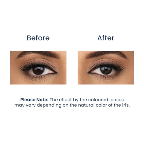 Image of Aquacolor Tricky Turquoise Candy Pack Zero Power Colored Lenses (2 Lens /Box)