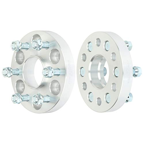 ECCPP 2PCS 6 lug Wheel Spacers Adapters 6x120 to 6x120 14x1.5 66.9mm 1" Compatible with 2015-2018 for Colorado 2017-2018 for Acadia 2015-2018 for Canyon