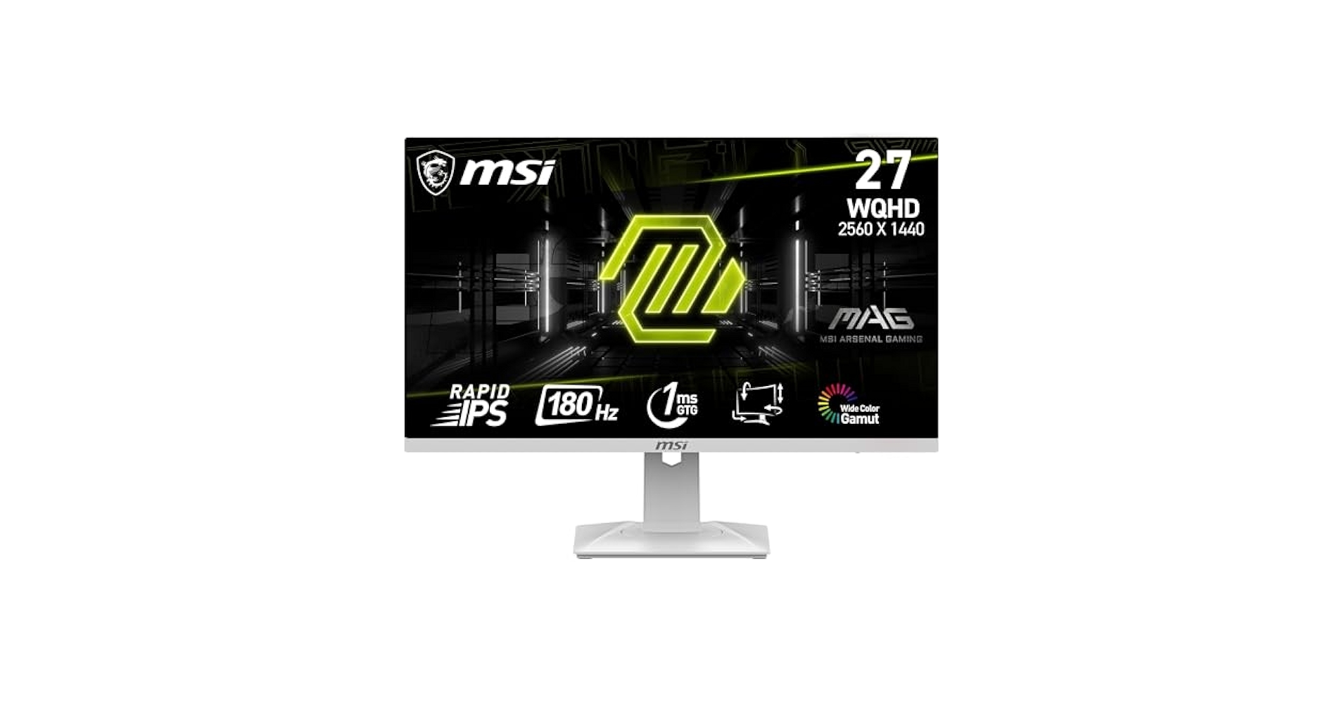 MSI　27型　WQHD170Hz　ゲーミング　モニター　G274QRFW MSI G274QRFW - All About Gaming | Esports Gaming Monitor | MSI