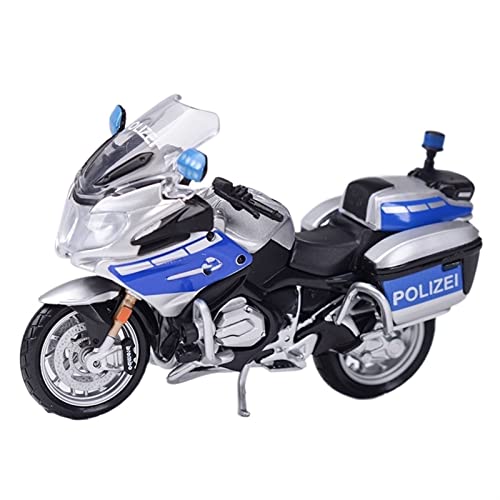Modèle de moto R1200 RT 1:18 voiture de police réplique moto allemande