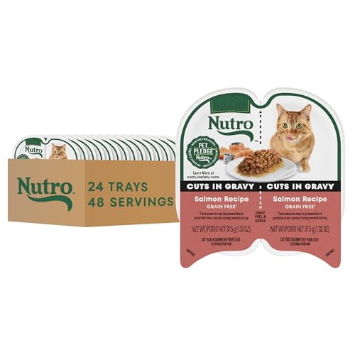 Image of Nutro Perfect Portions Cuts Wet Cat Food, Salmon, 2.6 oz, 24 ct